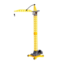 Башенный кран &laquo;Агат&raquo;, на колёсиках, большой