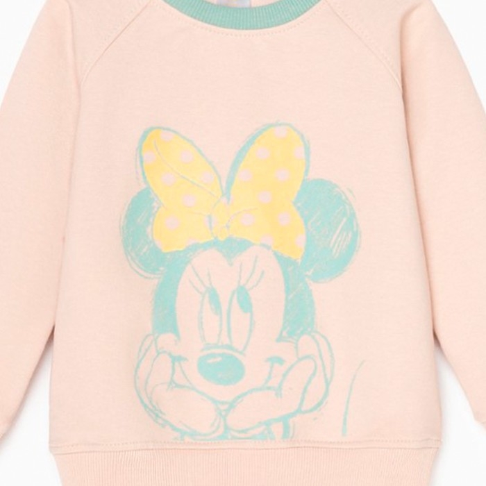 Комплект для девочки (Свитшот, брюки) «Минни Маус» DISNEY, 122 см Комплект для девочки (Свитшот, брюки) «Минни Маус» DISNEY, 122 см