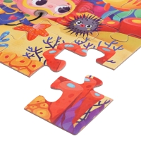 Пазлы 4 в 1 «Исследователи океана», 25, 36, 49, 64 элемента Пазлы 4 в 1 «Исследователи океана», 25, 36, 49, 64 элемента