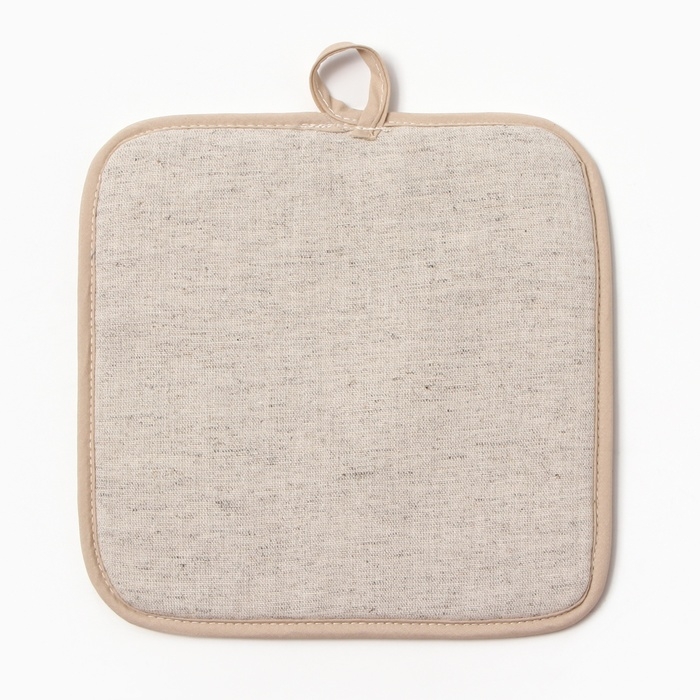 Кухонный набор "Кобра в цветах" (полот. 39х60 + прихв. 18х18см) 160г/м, лен50% хл50%