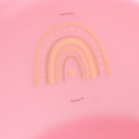 Горшок детский "Радуга", цвет розовый