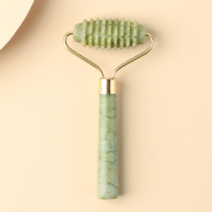 Массажер, гуаша, роллер «Цвети от счастья», 10,5 х 5,5 см Массажер, гуаша, роллер «Цвети от счастья», 10,5 х 5,5 см