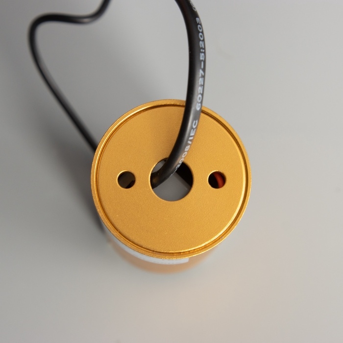 Светильник Светильник "Акота" LED 5Вт 4000К матовое золото 2х2х60-160см