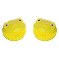 Набор погремушек «Лягушата: кастаньеты + перкуссионный маракас, 3 шт., цвет желтый, Крошка Я Набор погремушек «Лягушата: кастаньеты + перкуссионный маракас, 3 шт., цвет желтый, Крошка Я