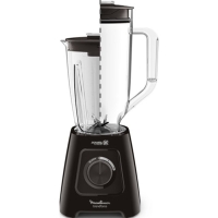 Блендер Moulinex LM458810, стационарный, 600 Вт, 2.8 л, 2 скорости, импульсный режим, чёрный 1043541