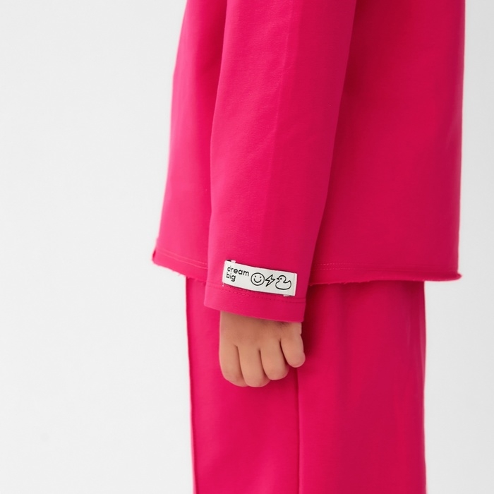 Футболка детская с дл.рукавом KAFTAN, р. 30 (98-104 см), розовый Футболка детская с дл.рукавом KAFTAN, р. 30 (98-104 см), розовый