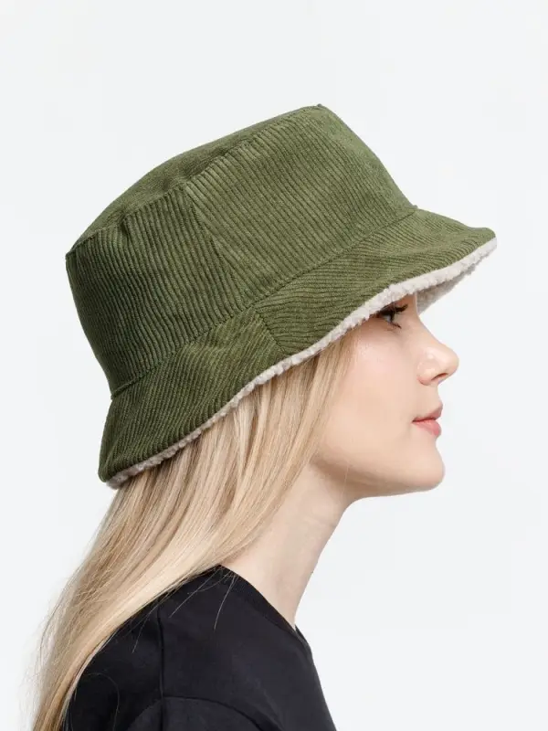 Панама Bucket двусторонняя, хаки с бежевым, размер S/M Панама Bucket двусторонняя, хаки с бежевым, размер S/M