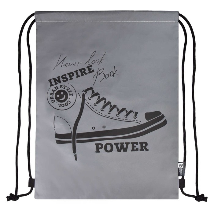 Мешок для обуви 460 х 340 мм, шелкография, светоотражающие элементы, Феникс Мешок для обуви 460 х 340 мм, шелкография, светоотражающие элементы, Феникс "Кеды"