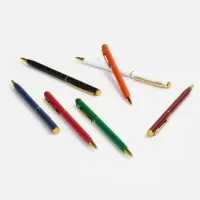 Ручка шариковая Hotel Gold, ver.2, глянцевая белая Ручка шариковая Hotel Gold, ver.2, глянцевая белая