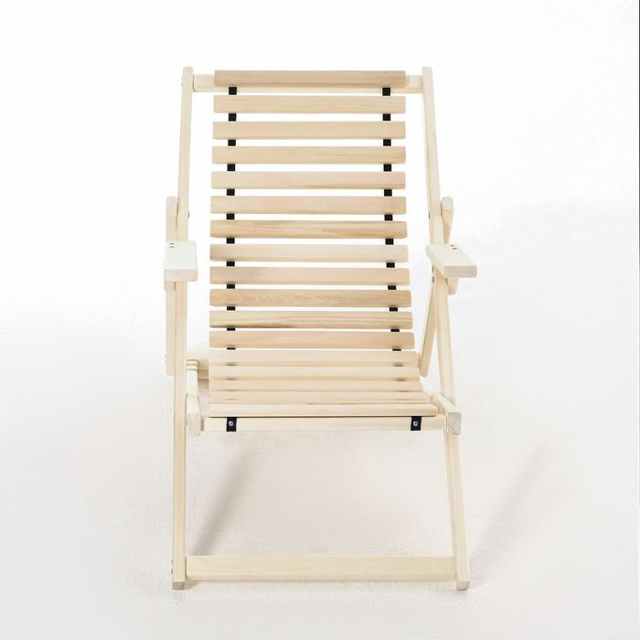 Шезлонг гибкий с подлокотниками, ЛИПА 64х125х11 см Шезлонг гибкий с подлокотниками, ЛИПА 64х125х11 см