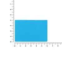 Наклейка тканевая Lunga, L, голубая