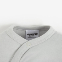 Комбинезон Крошка Я "Мой первый НГ", рост 74-80 см, серый