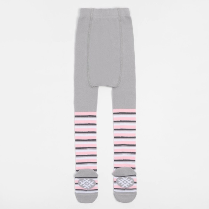 Колготки детские KAFTAN Колготки детские KAFTAN "Заяц" 116-122 см, серый/розовый