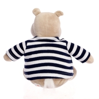 Мягкая игрушка &laquo;Бегемот: В тельняшке&raquo;, 20 см