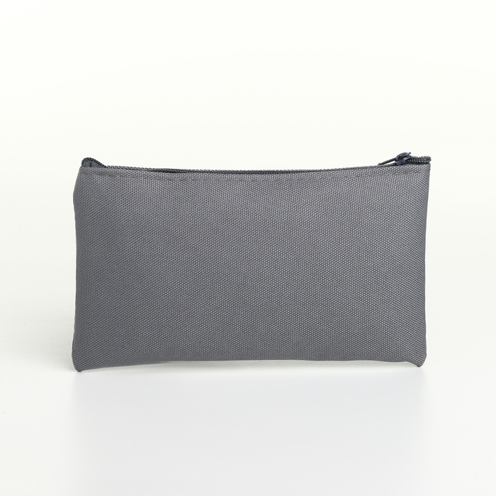 Косметичка на молнии, цвет серый Косметичка на молнии, цвет серый