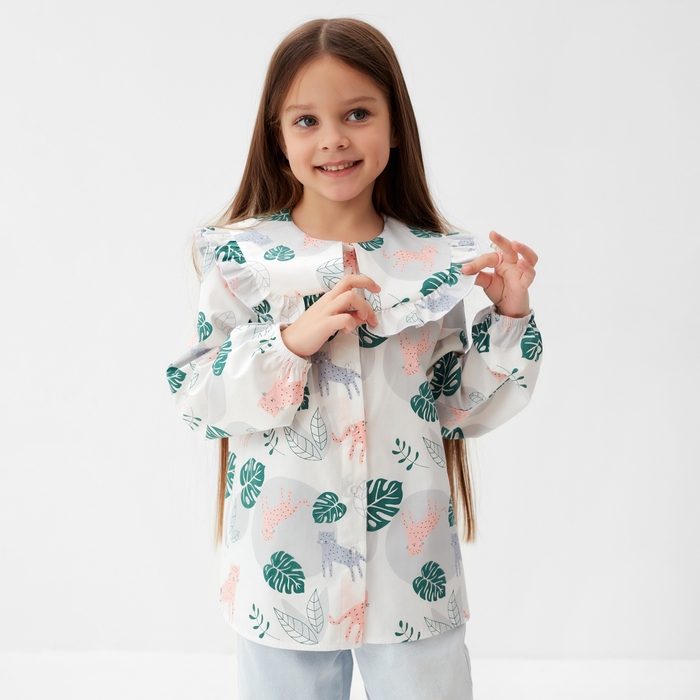 Рубашка детская KAFTAN Рубашка детская KAFTAN "Леопард", р. 34 (122-128)