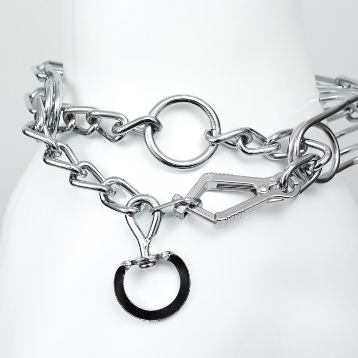 Ошейник - полуудавка строгий, 4 мм x 60 см Ошейник - полуудавка строгий, 4 мм x 60 см