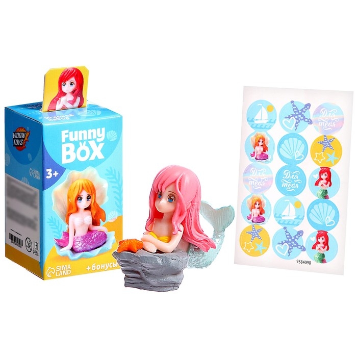 Игровой набор Funny box, русалки, МИКС Игровой набор Funny box, русалки, МИКС