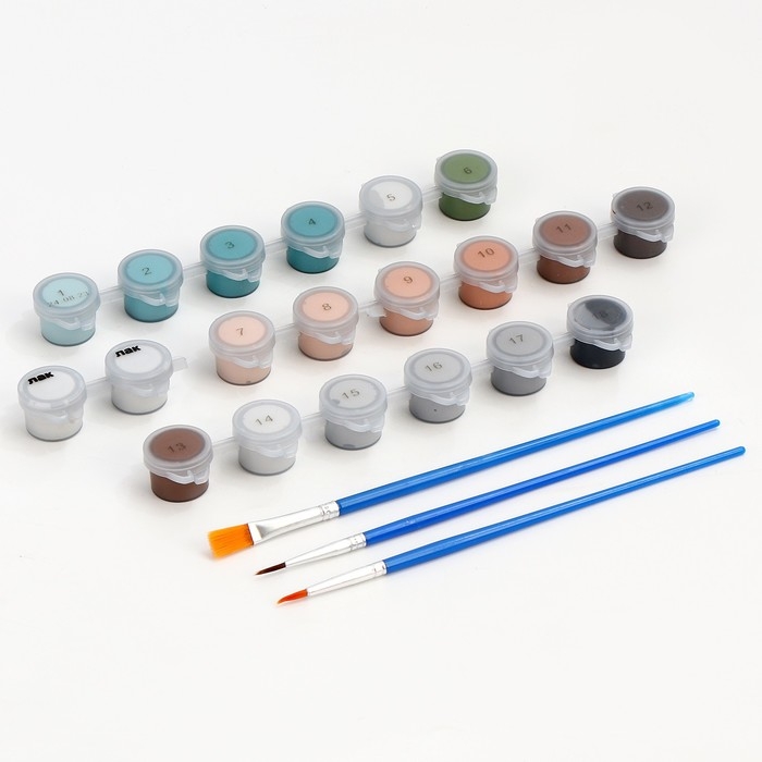 Картина по номерам на холсте с подрамником &laquo;Букет белых пионов&raquo;, 40 х 50 см