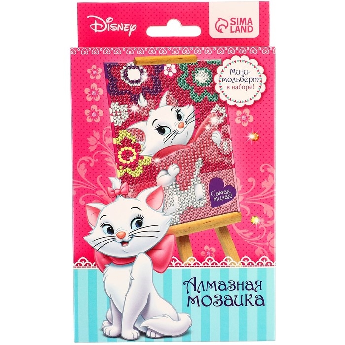 Алмазная мозаика, 16х10.5см, Коты Аристократы