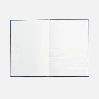 Блокнот Accenti, черный с синим