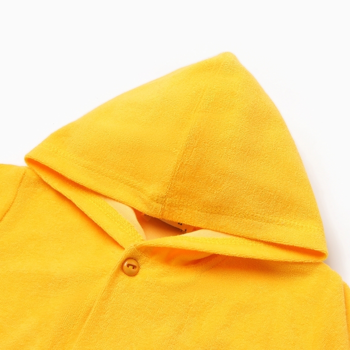 Халат для мальчика, цвет жёлтый, рост 116 см