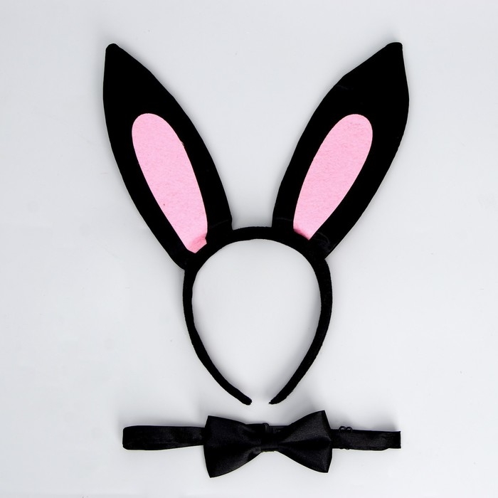 Карнавальный набор &laquo;Заюшка&raquo; (ушки+ бабочка)