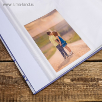 Фотоальбом на 400 фото 10х15 см "Букет на сером" в коробке, МИКС 33,5х28х5,5 см