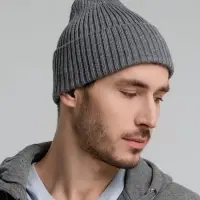 Шапка Stout, серый меланж Шапка Stout, серый меланж