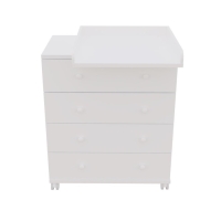 Комод пеленальный детский ИНКАНТО 800/4, 80х45х94 см., 4 ящика, цвет белый Комод пеленальный детский ИНКАНТО 800/4, 80х45х94 см., 4 ящика, цвет белый