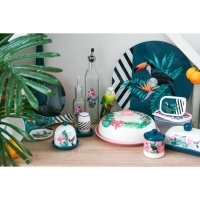 Блинница Доляна «Тропики», d=23 см, цвет белый Блинница Доляна «Тропики», d=23 см, цвет белый