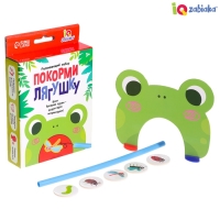 Развивающий набор «Покорми лягушку», 3+ Развивающий набор «Покорми лягушку», 3+