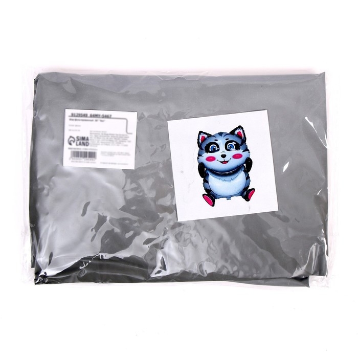 Шар фольгированный 30 Шар фольгированный 30" «Кот», под воздух