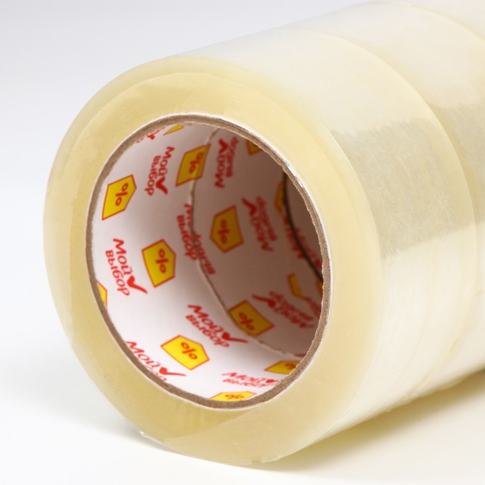 Клейкая лента Клейкая лента "Мой выбор", упаковочная, 47 мм х 120 м, 40 мкм