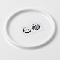 Тарелка керамическая &laquo;Айсберг&raquo;, белая, 27 см, цвет белый