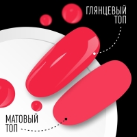 Гель лак для ногтей, &laquo;CLASSIC COLORS&raquo;, 3-х фазный, 8мл, LED/UV, цвет малиновый пирог (122)