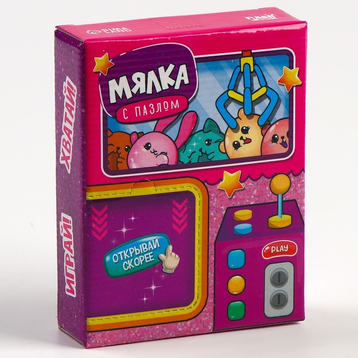 Антистресс сквиш мялка с пазлом &laquo;Веселые друзья&raquo;