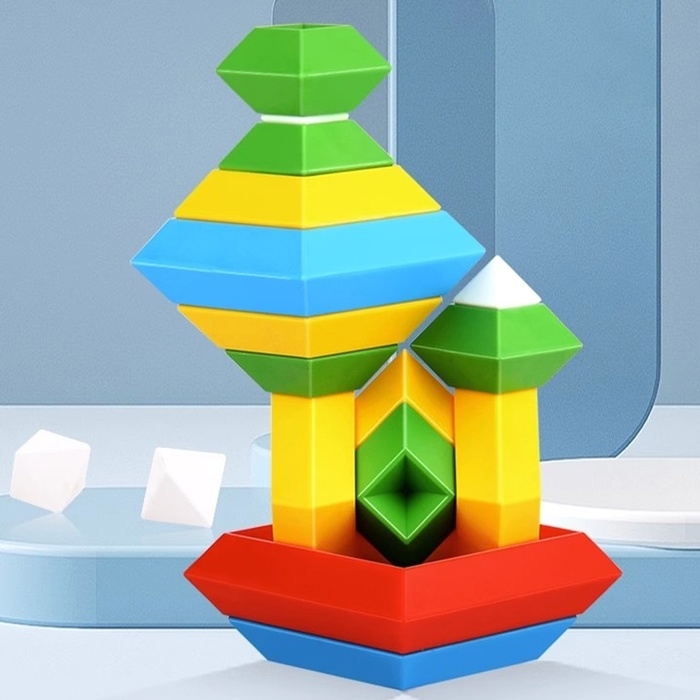 Конструктор-пирамидка &laquo;Эрудит&raquo;, 30 деталей