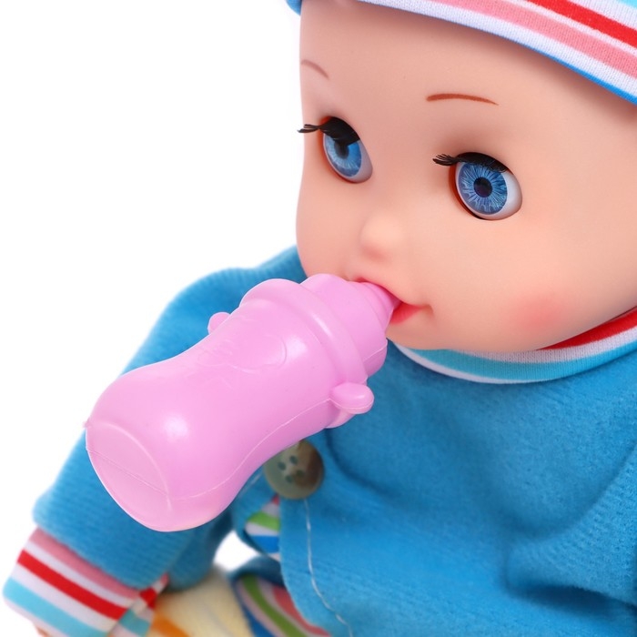 Пупс &laquo;Любимый малыш&raquo;, в костюмчике с аксессуаром, МИКС