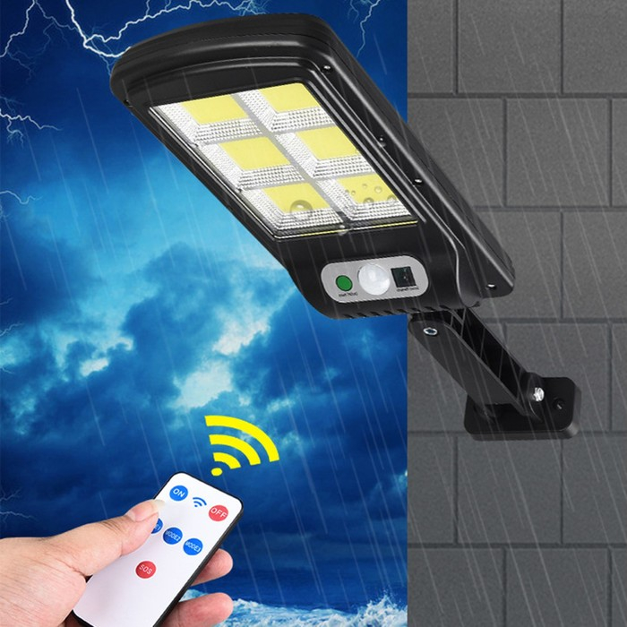 Светильник уличный аккумуляторный настенный, фонарь, 120 диодов, 3 режима Светильник уличный аккумуляторный настенный, фонарь, 120 диодов, 3 режима