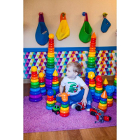 Пирамидка &laquo;Гигант&raquo;, 20 колец с шаром