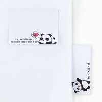 Стикеры с липким слоем &laquo;отПАНДные заметки&raquo;, 3 шт, 30 л