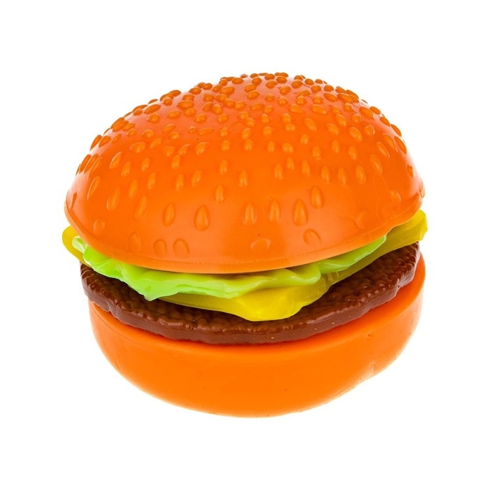 Игрушка-антистресс &laquo;Крутой замес. Бургер&raquo;, 7 см
