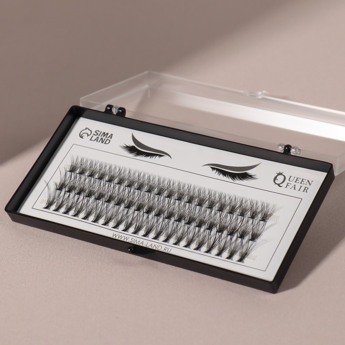 Набор накладных ресниц «Классика», пучки, 10, 12, 14 мм, толщина 0,07 мм, изгиб D, 20 D Набор накладных ресниц «Классика», пучки, 10, 12, 14 мм, толщина 0,07 мм, изгиб D, 20 D