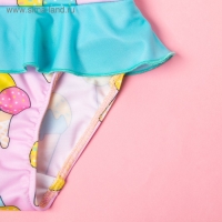 Купальник для девочки KAFTAN &laquo;Мороженки&raquo;, рост 110-116 см (32), цвет розовый