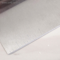 Шпатель кондитерский с размерной линейкой, 15,5&times;13 см, цвет МИКС