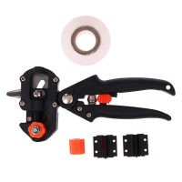 Секатор прививочный, 10.6" (27 см), с пластиковыми ручками, Greengo Секатор прививочный, 10.6" (27 см), с пластиковыми ручками, Greengo