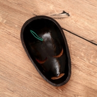 Маска "Ломбок стайл" дерево 23х15х6 см