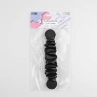 Ручка для сумки, пришивная, 18 × 3,5 см, цвет чёрный Ручка для сумки, пришивная, 18 × 3,5 см, цвет чёрный