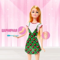 Кукла-модель шарнирная &laquo;Анна&raquo; с малышом и аксессуарами, МИКС